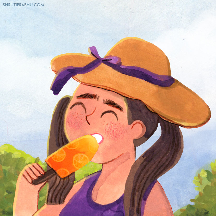 Food Illustration - Ice cream